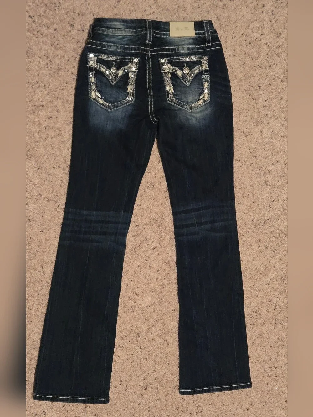 Miss Me Lowrise Bootcut Jeans Women's Size 27 NWOT - Picture 1 of 11